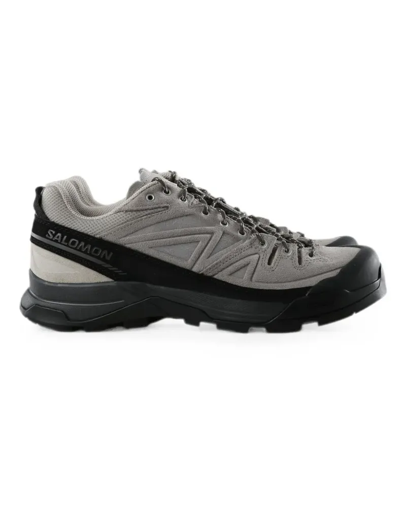 Salomon X-Alp leather sneakers - Grau Grau