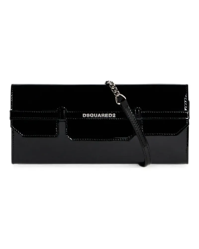 Dsquared2 Chic Night Clutch - Schwarz Schwarz