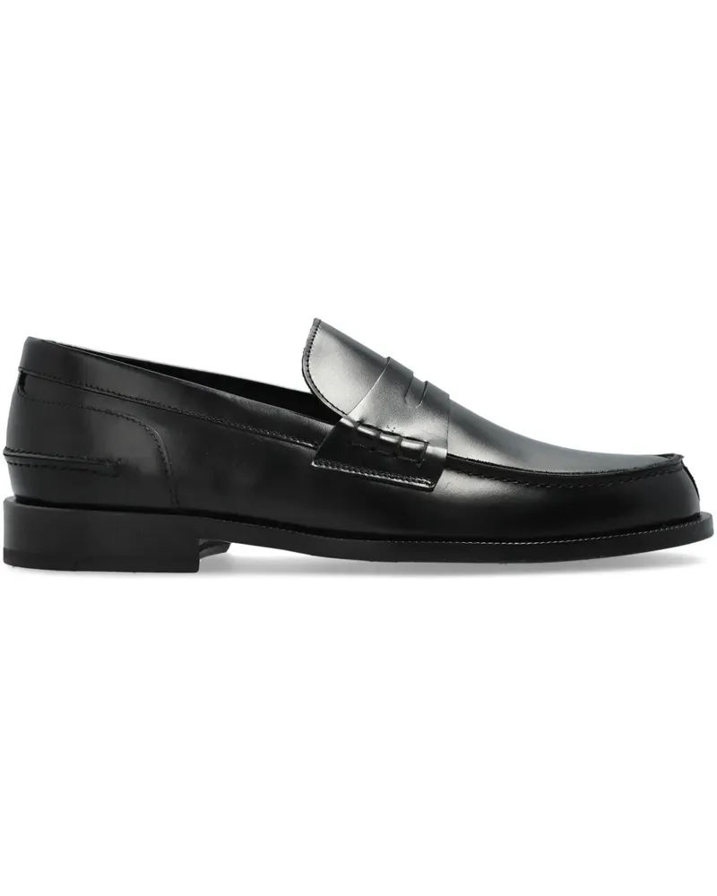 Brioni Penny-Loafer aus Leder - Schwarz Schwarz