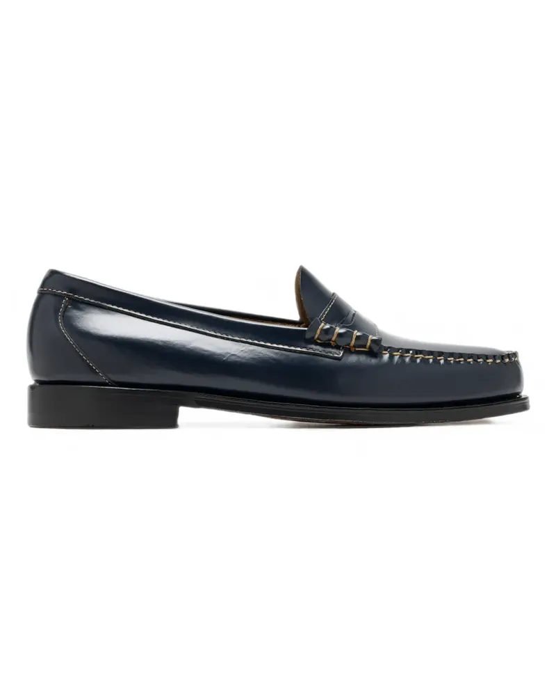 G.H. Bass & Co. Weejun Heritage Larson contrast-stitch loafers - Blau Blau