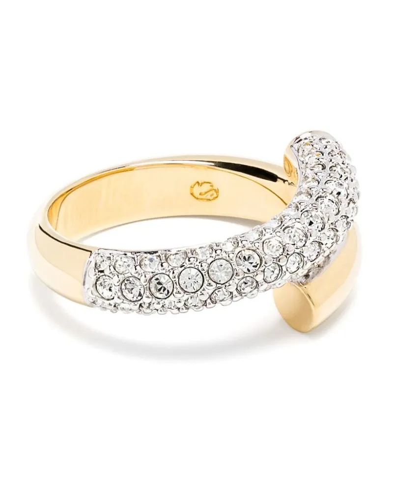 Swarovski Dextera Ring mit Kristallen - Gold Gold