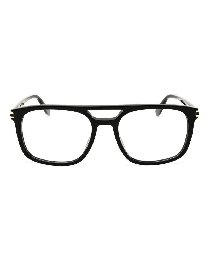 Marc Jacobs rectangle-frame glasses - Schwarz Schwarz