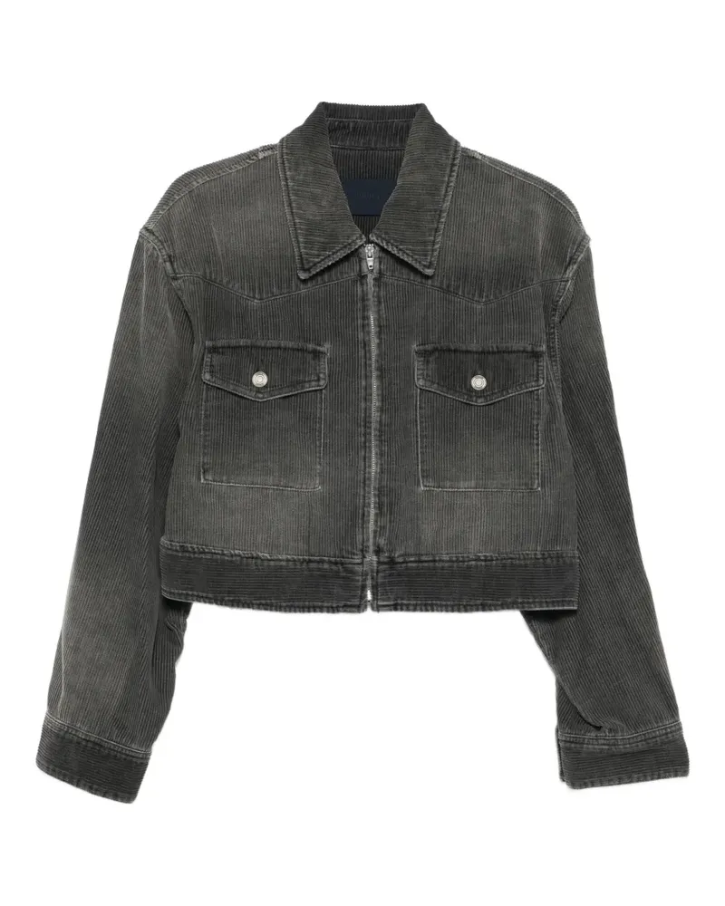 JUUN.J Cordjacke mit Reißverschluss - Grau Grau