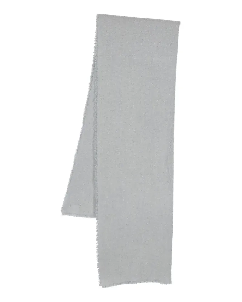 Faliero Sarti Schal mit Kaschmiranteil - Grau Grau
