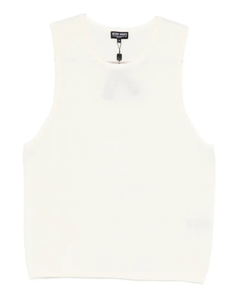 Antony Morato round-neck sleeveless vest - Nude Nude
