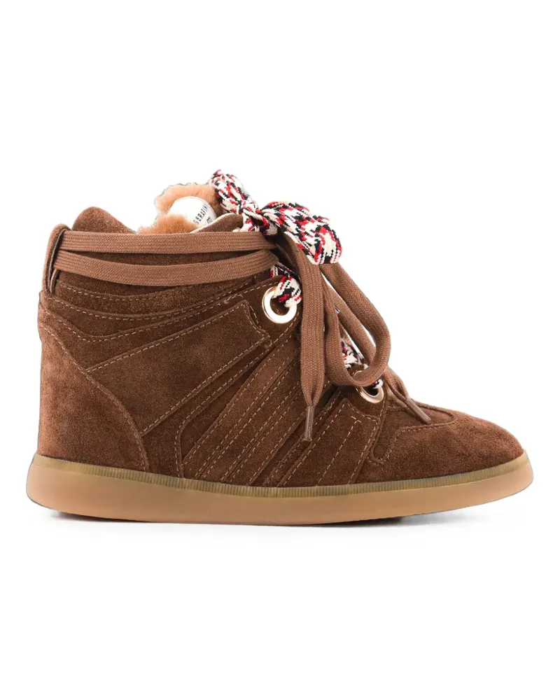 Serafini Manhattan Sneakers mit Wildleder-Finish - Braun Braun
