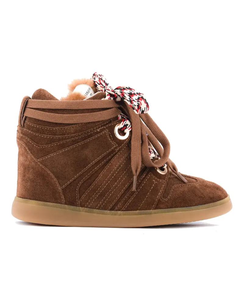 Serafini Manhattan Sneakers mit Wildleder-Finish - Braun Braun