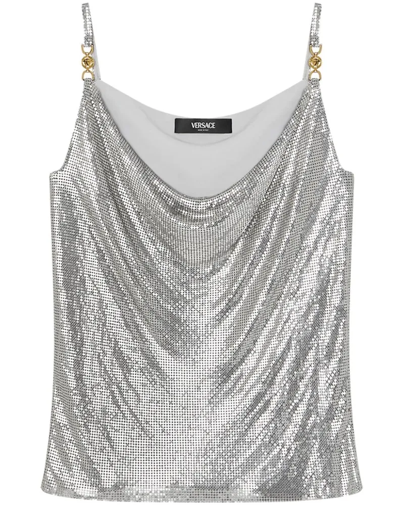 Versace Medusa Oberteil - Silber Silber