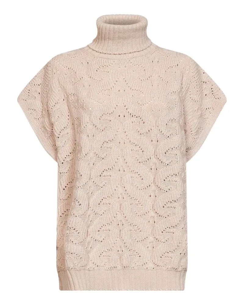 Etro Pullover mit Paisley-Stickerei - Nude Nude