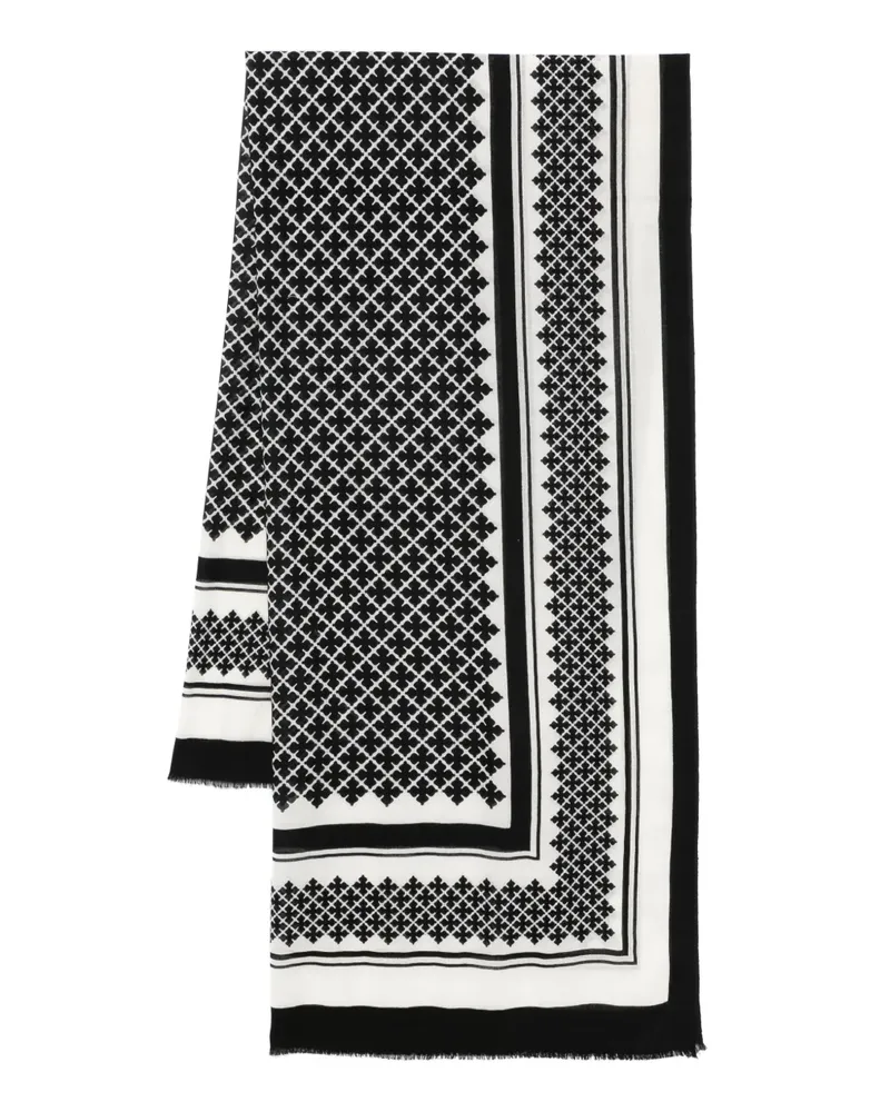 By Malene Birger Julee Schal - Schwarz Schwarz