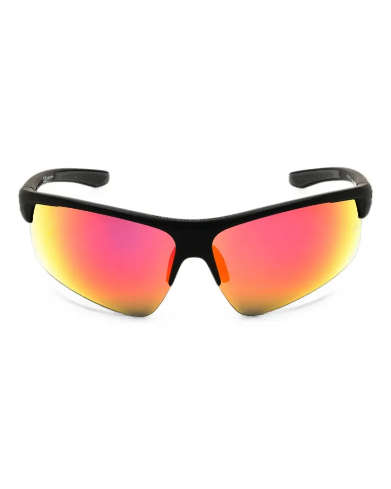 Under Armour UA Clutch wraparound-frame sunglasses - Schwarz Schwarz