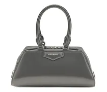 Mini Antigona East West Tote Bag - Grau