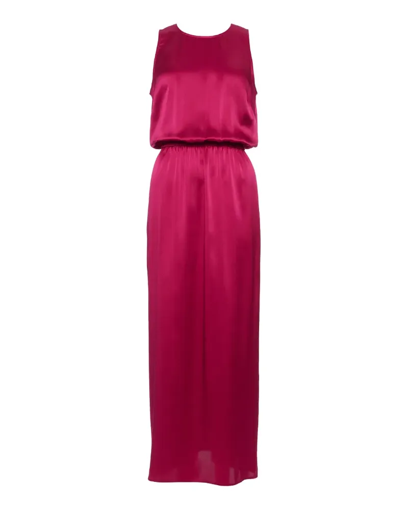 Eres Binôme Maxikleid aus Seide - Rosa Rosa