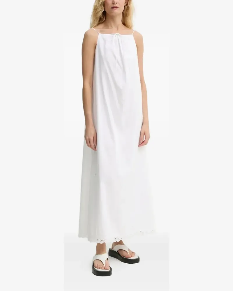 By Malene Birger Elizabeth Maxikleid aus Bio-Baumwolle - Weiß Weiß