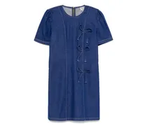 Klassisches Jeans-Minikleid - Blau