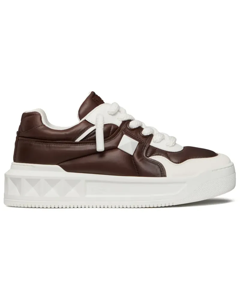 Valentino Garavani One Stud XL Sneakers - Braun Braun