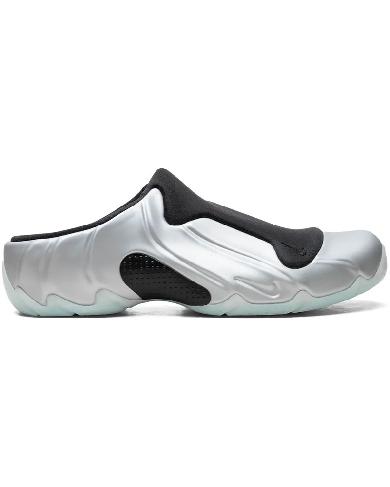 Nike Clogposite "Chrome" Pantoletten - Grau Grau