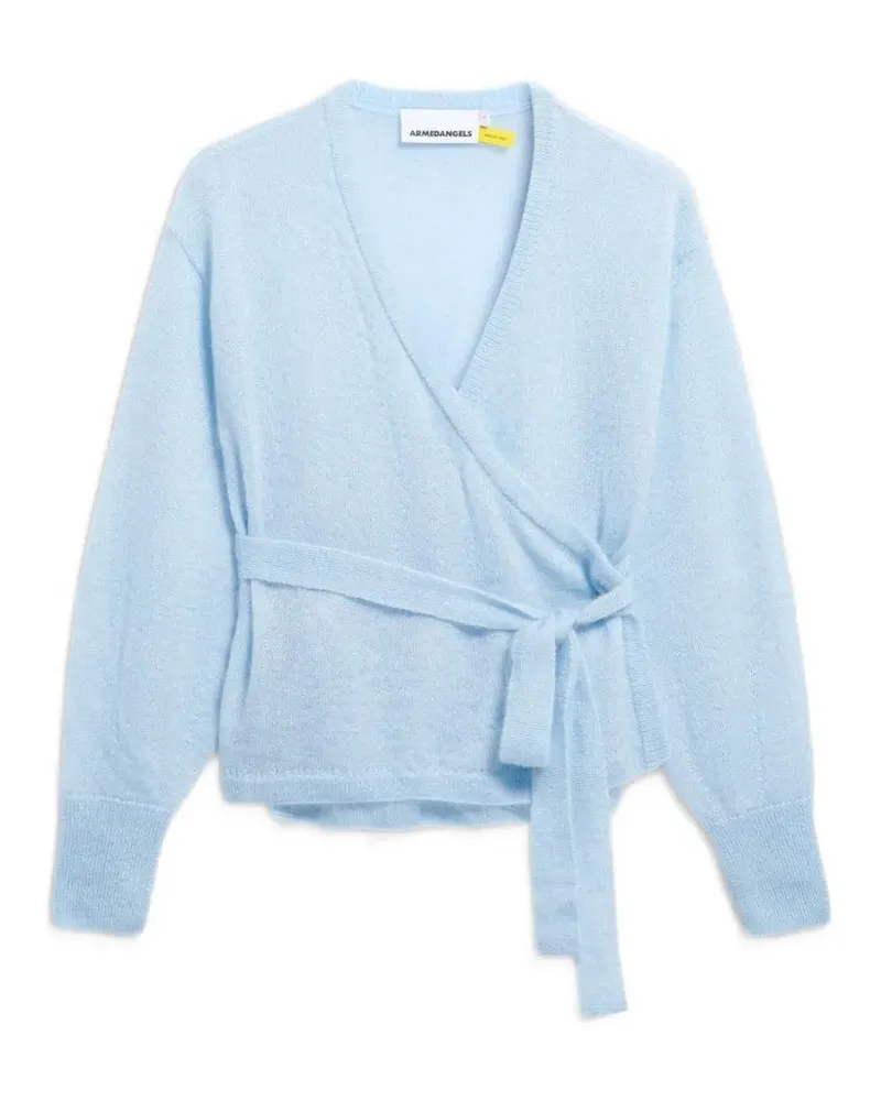 Armedangels wrap-style cardigan - Blau Blau