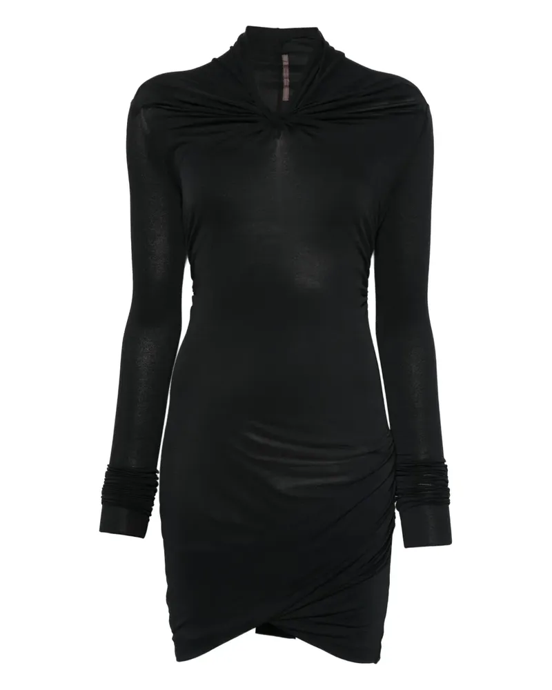 Rick Owens Lilies Kleid mit langen Ärmeln - Schwarz Schwarz