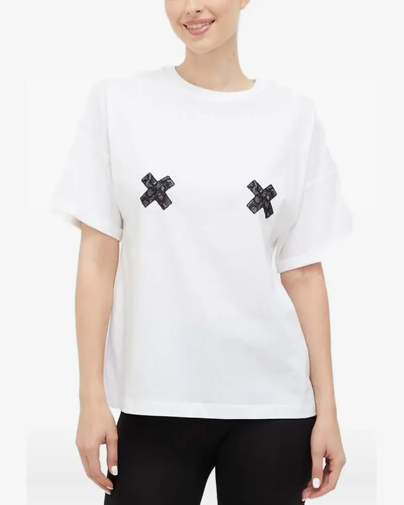 Chantelle Klassisches T-Shirt - Weiß Weiß