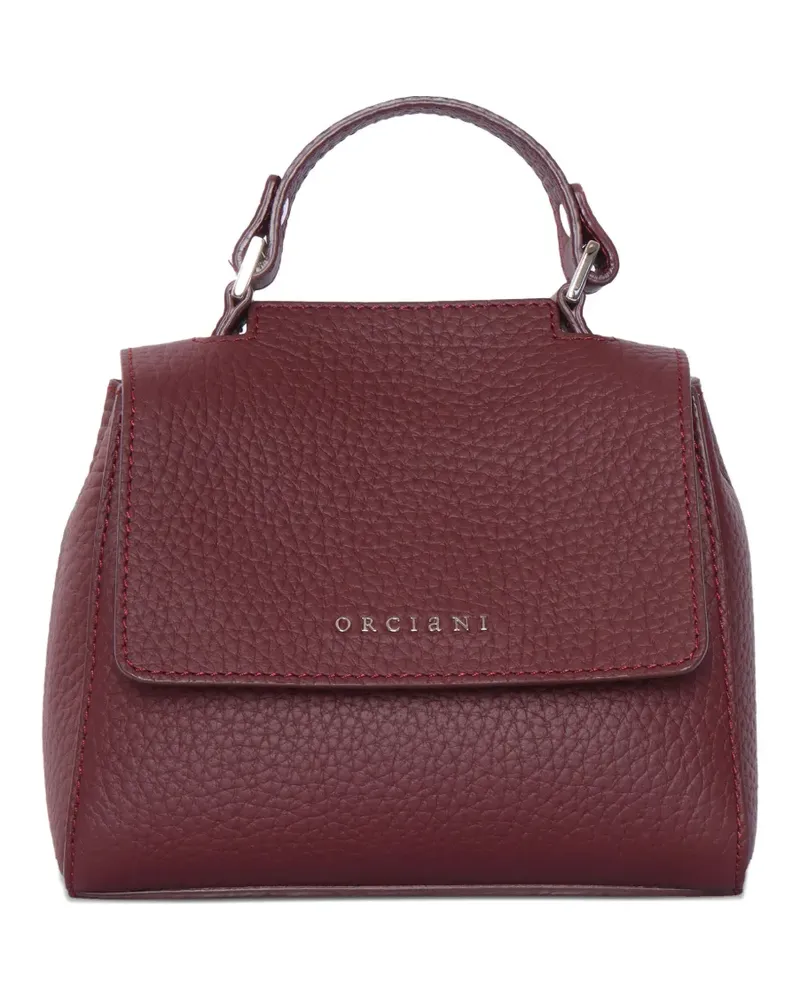 Orciani Steva Soft Mini Schultertasche - Rot Rot