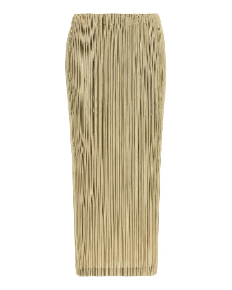 Issey Miyake Midirock mit geradem Schnitt - Nude Nude