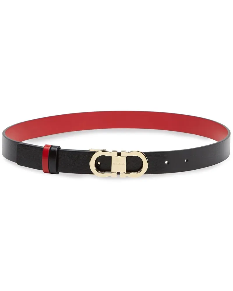 Ferragamo Wendbarer Gürtel - Schwarz Schwarz