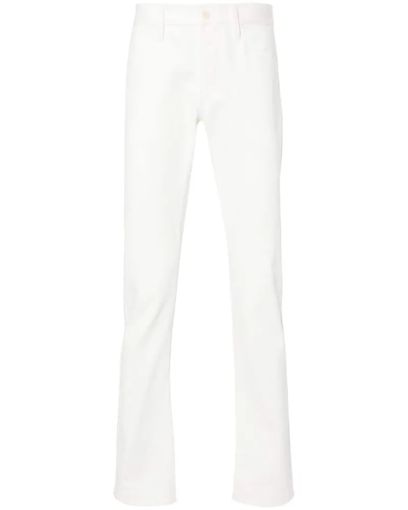 Gabriela Hearst Halbhohe Anthony Tapered-Jeans - Weiß Weiß