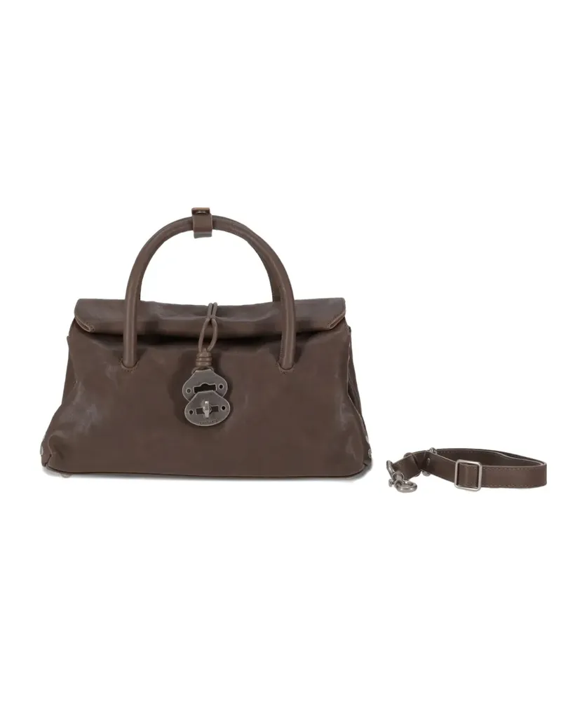 Zanellato small Dotta® shoulder bag - Braun Braun