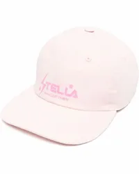 Stella McCartney Baseballkappe mit Logo-Print Rosa