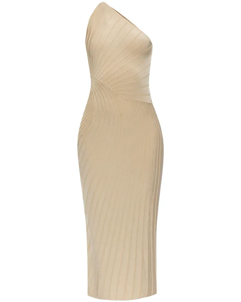 Cult Gaia Raith Midikleid - Nude Nude