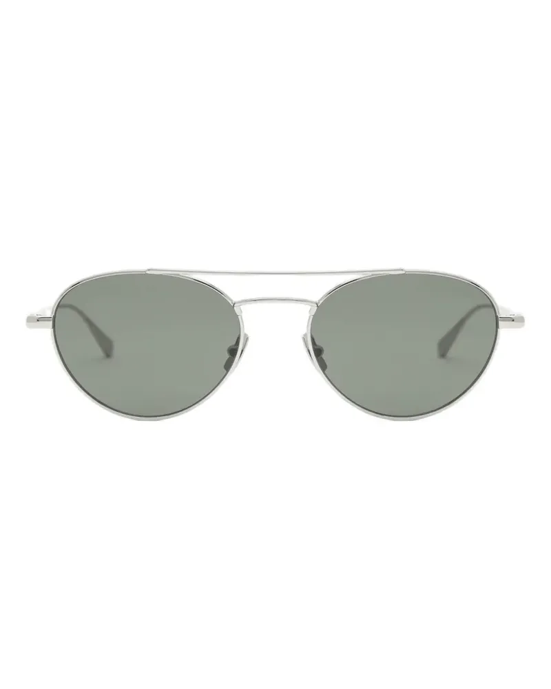 Saint Laurent Getönte Pilotenbrille - Silber Silber
