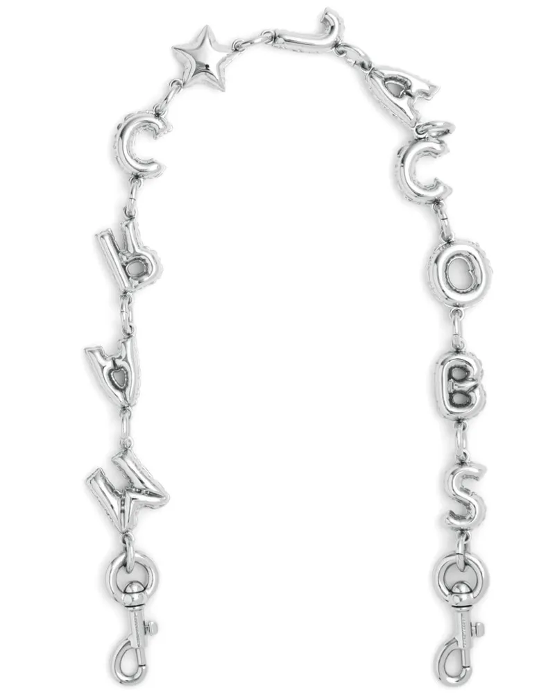 Marc Jacobs The Bubble Schulterriemen - Silber Silber