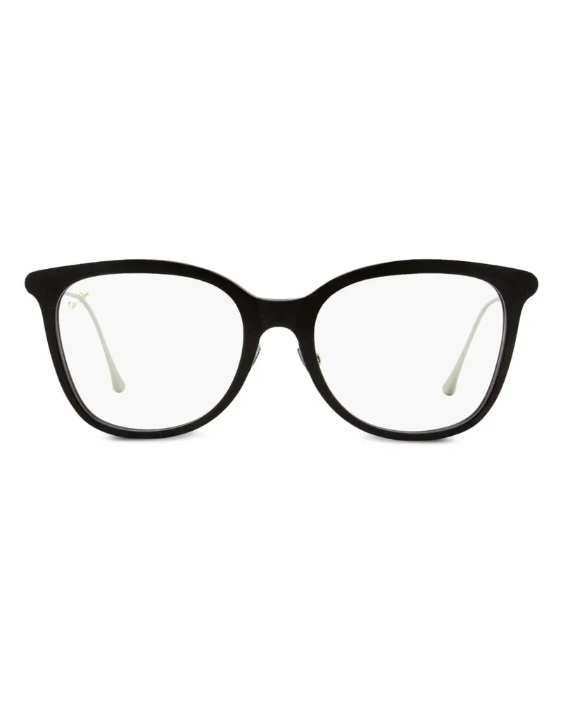 Maui Jim Brille mit eckigem Gestell - Schwarz Schwarz