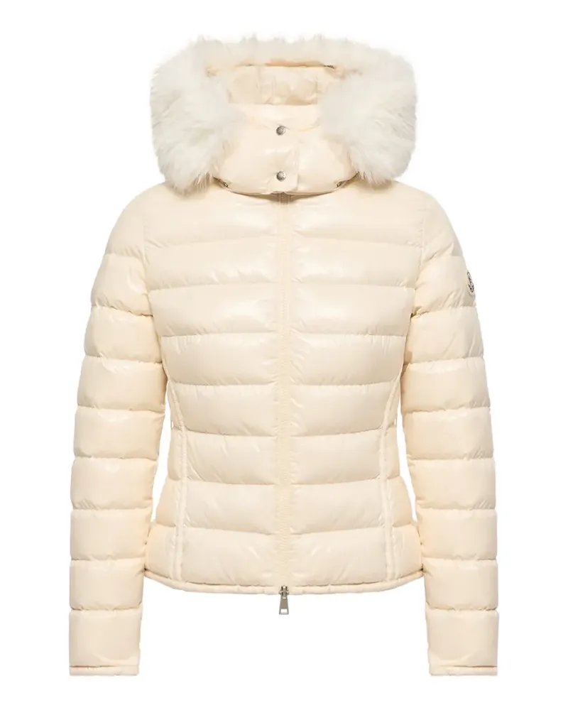 Moncler Gesteppte Jacke - Weiß Weiß