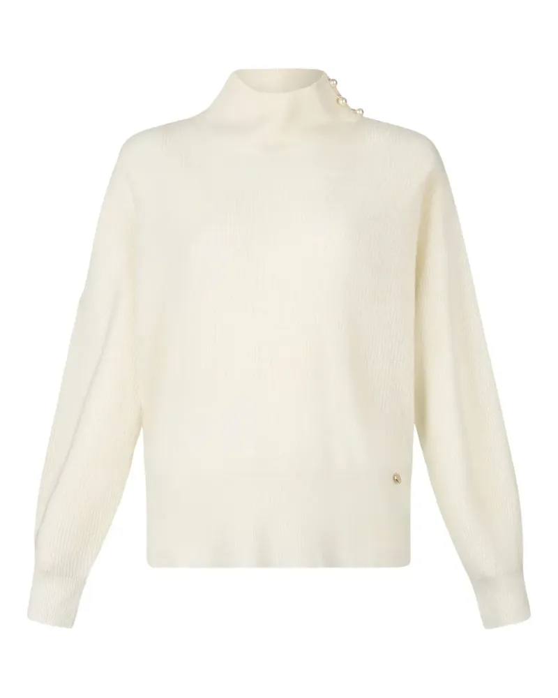 Liu Jo Puffärmel-Pullover mit Perlenverzierung - Nude Nude