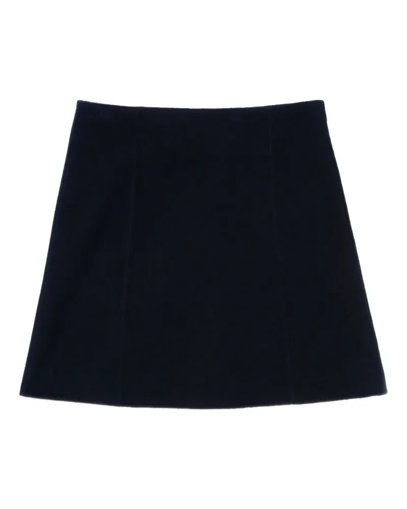 Claudie Pierlot Rock aus Wollgemisch - Schwarz Schwarz