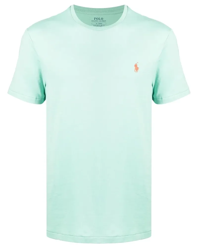 Ralph Lauren T-Shirt mit Polo Pony-Stickerei - Grün Grün