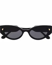 Nanushka Azalea Cat-Eye-Sonnenbrille Schwarz