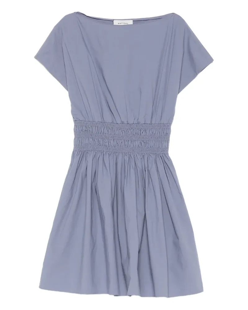 Matteau Minikleid mit geraffter Taille - Violett Violett