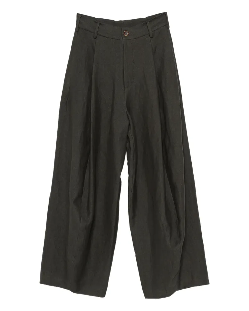Uma Wang Ausgestellte Hose - Grau Grau