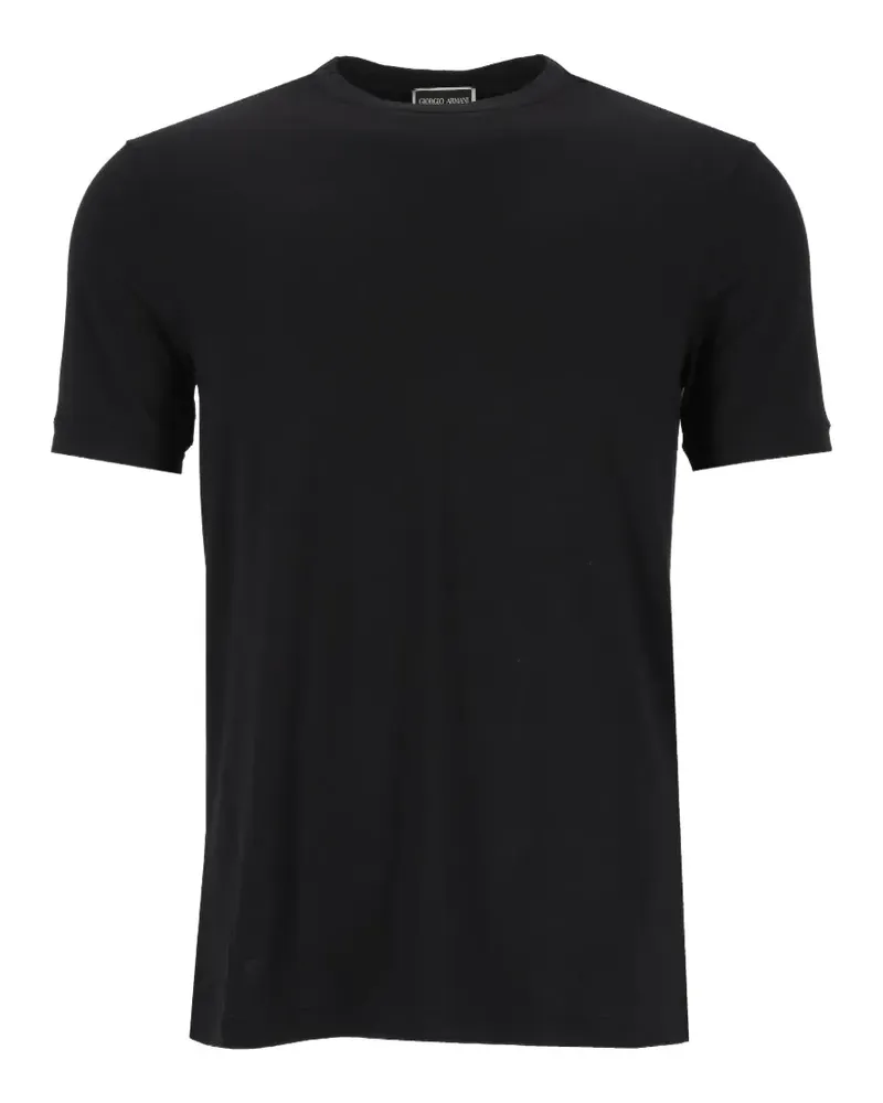 Giorgio Armani Icon jersey T-shirt - Schwarz Schwarz