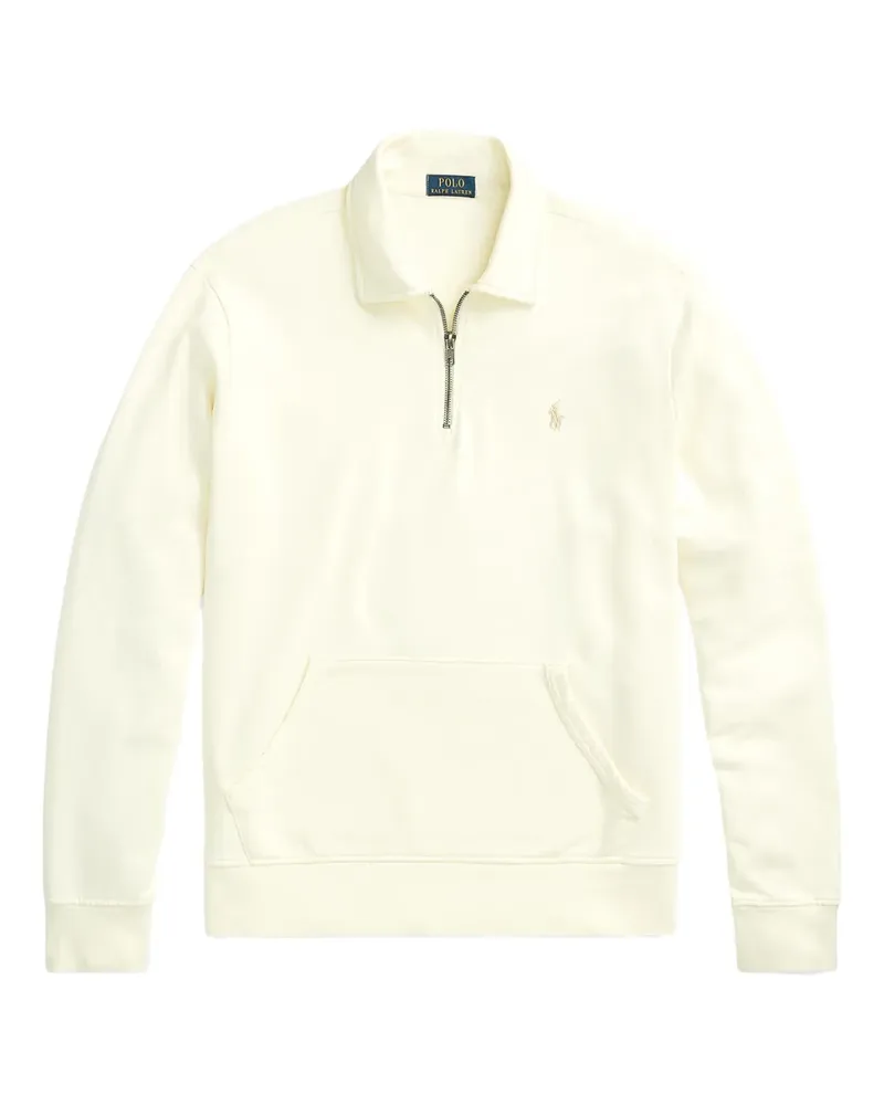 Ralph Lauren Sweatshirt mit Reißverschluss - Weiß Weiß