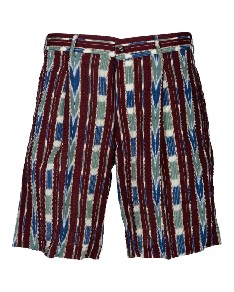 Doppiaa belt-loops shorts - Rot Rot