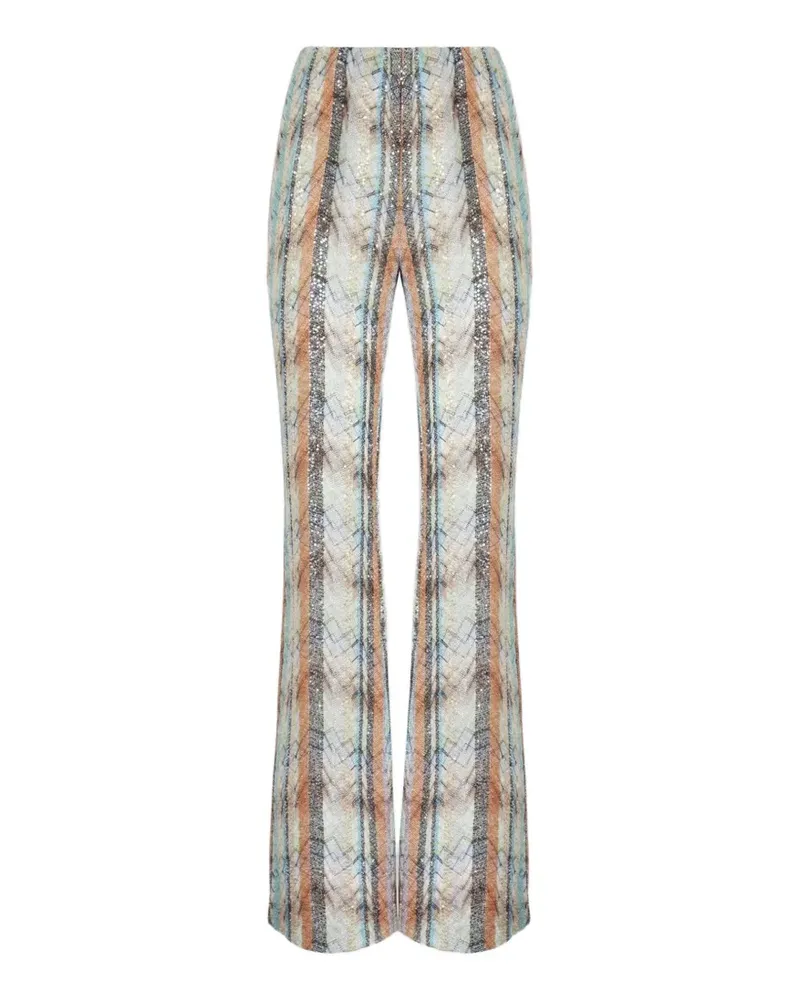 Missoni Hose mit Pailletten - Nude Nude