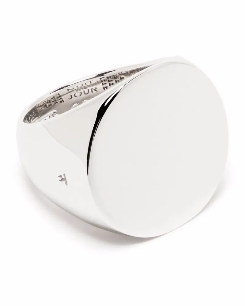 Tom Wood Siegelring aus Sterlingsilber Silber