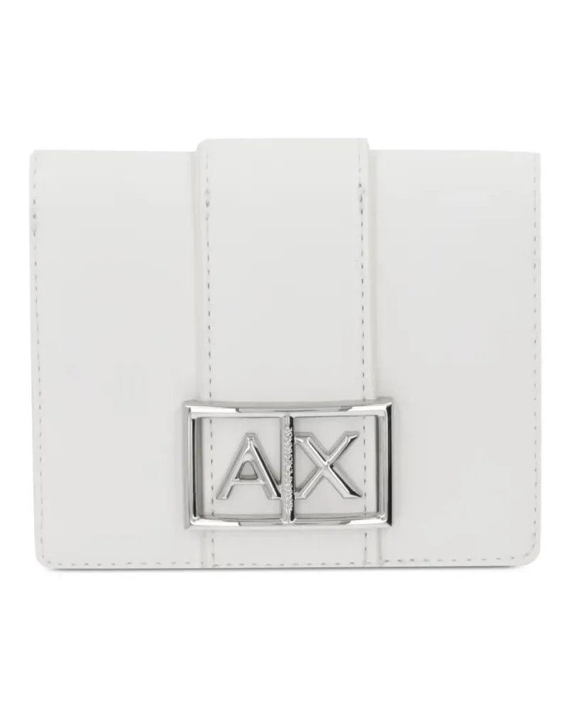 Armani Exchange logo-detail wallet - Weiß Weiß