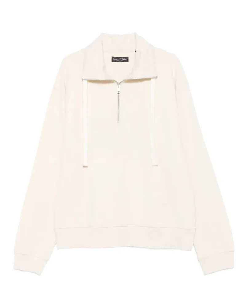 Marc O'Polo Sweatshirt mit Reißverschluss - Nude Nude