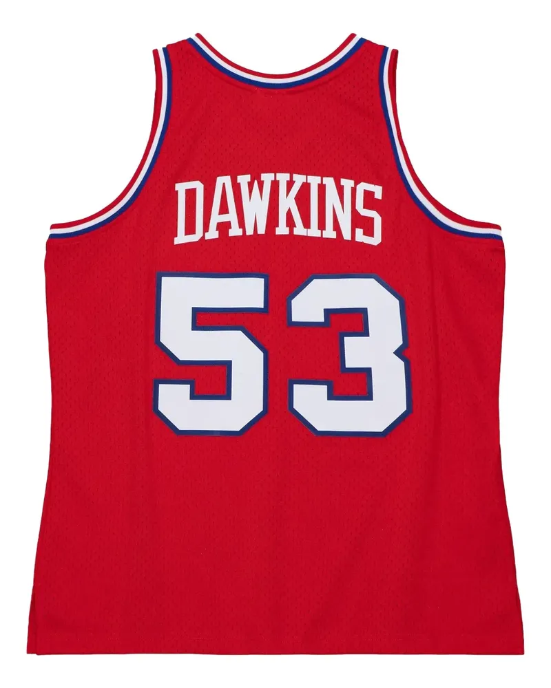 Mitchell & Ness NBA 76ers 1979 Darryl Dawkins Sweatshirt - Rot Rot