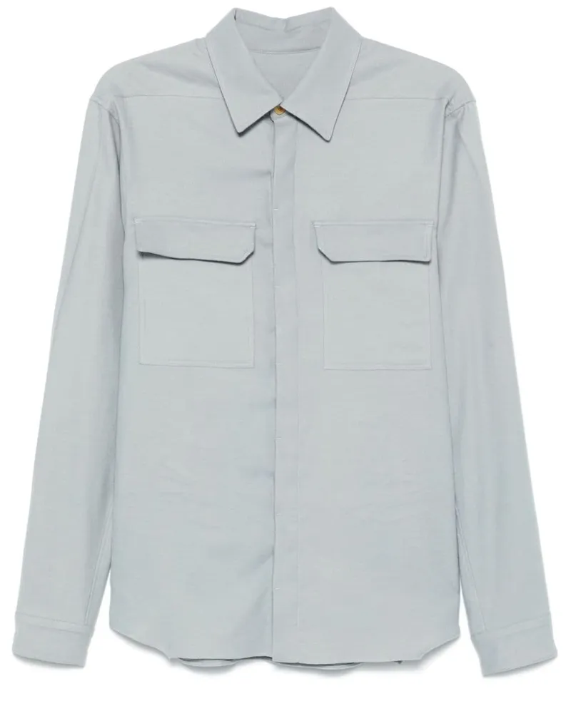 Rick Owens Work Hemd - Blau Blau